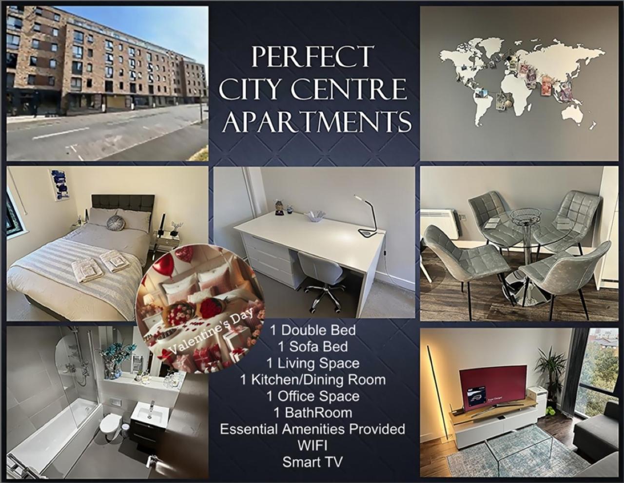 Perfect-City Centre-Apartment برمنغهام المظهر الخارجي الصورة